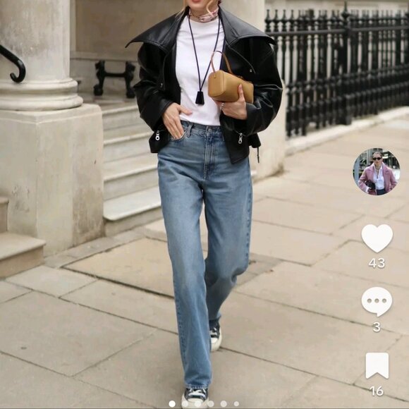 COS Column Jeans Light Blue Wash LIKE NEW! - Picture 10 of 17